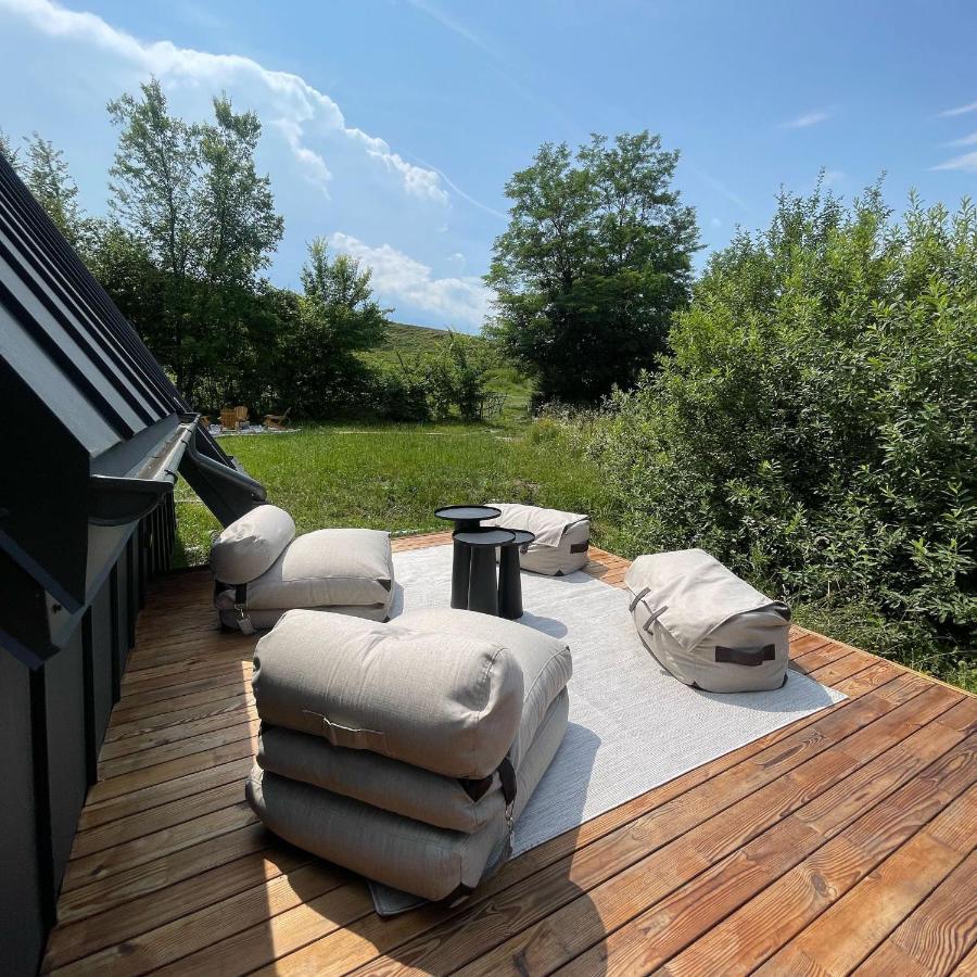 Cabana A-Frame Cricov 9 Valea Lunga-Ogrea Exterior foto